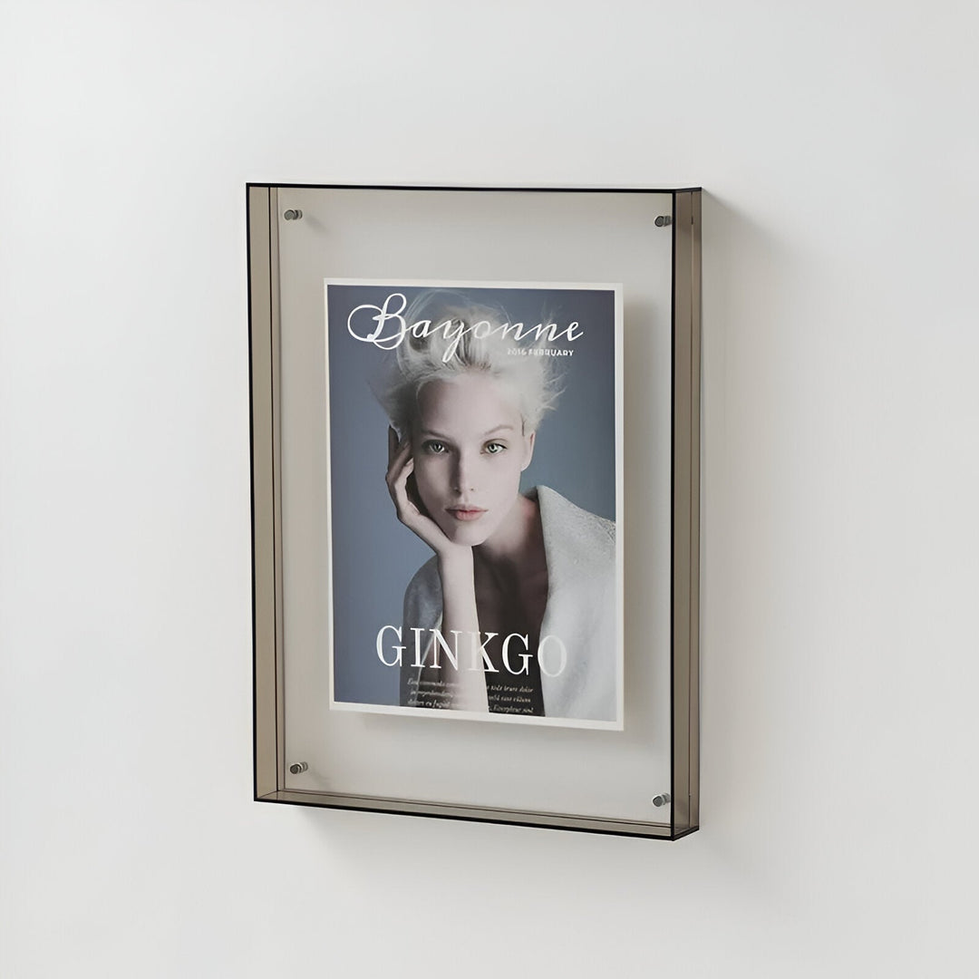 Ramka na plakat A5, nowoczesna, akrylowa, oprawa grafik, element wystroju, prezent.