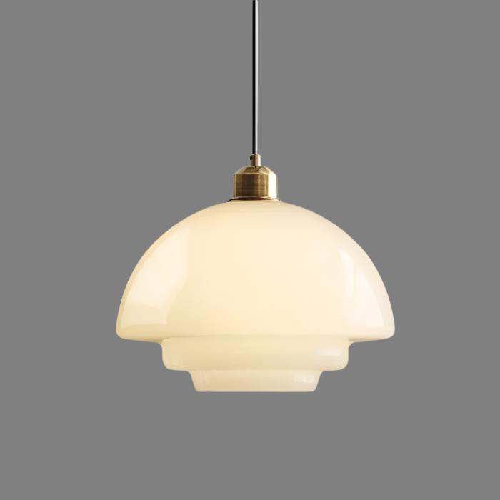 Nowoczesna lampa wisząca z możliwością regulacji. Szklane oświetlenie do salonu i jadalni.