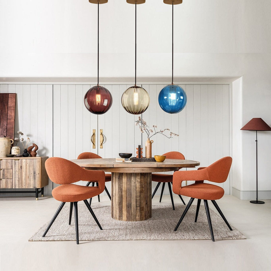 Elegancka szklana lampa wisząca sufitowa, doskonała dekoracja do domu i salonu.