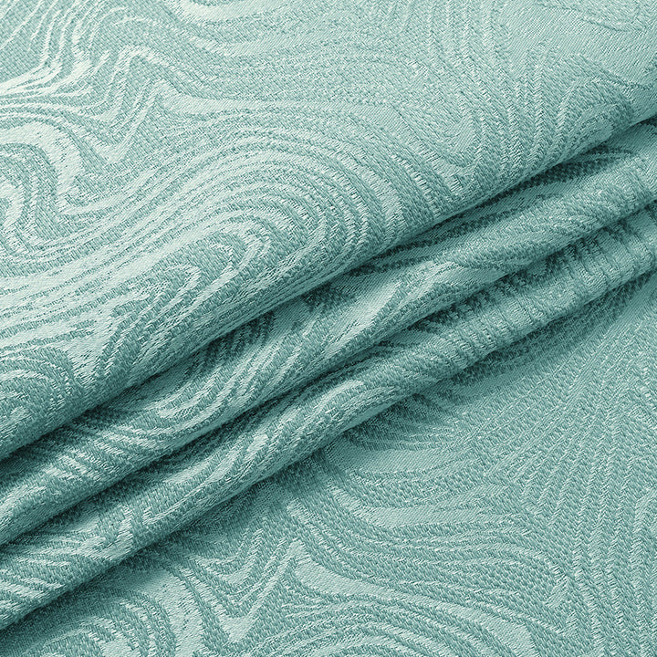 Bliska perspektywa zasłony Modern Texture. Widoczna nowoczesna faktura materiału, idealna do wnętrz.