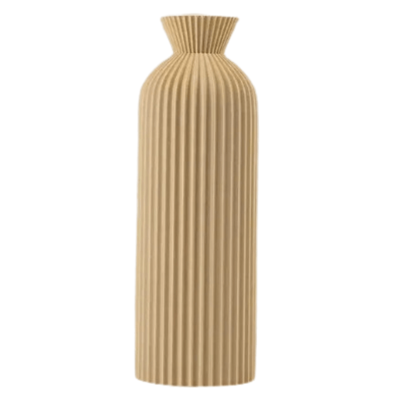 Stylowy, nowoczesny wazon ceramiczny, elegancki dodatek do salonu. Wystrój wnętrz w minimalistycznym duchu. Prezent.