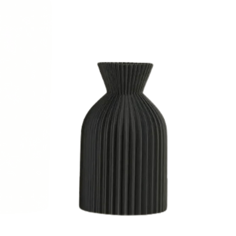 Wazon do salonu, nowoczesny design, elegancka dekoracja domu. Ceramiczna ozdoba, idealna do wystroju wnętrz.