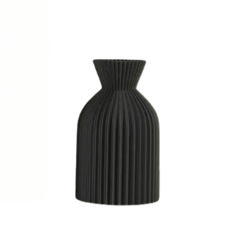 Wazon do salonu, nowoczesny design, elegancka dekoracja domu. Ceramiczna ozdoba, idealna do wystroju wnętrz.
