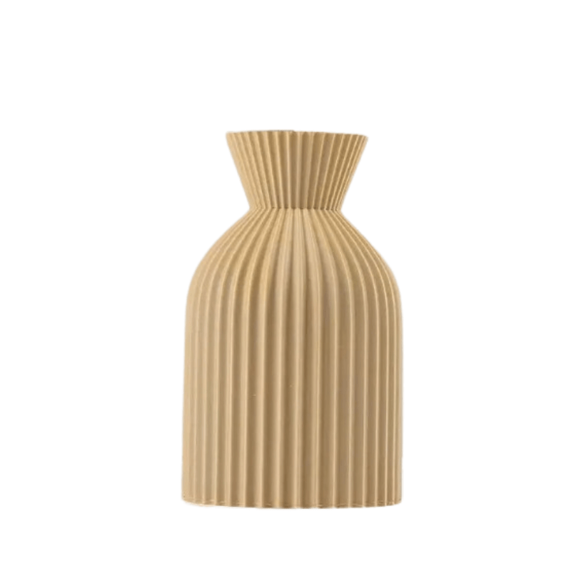 Nowoczesny wazon dekoracyjny z ceramiki, elegancki design. Ozdoba do salonu, domu, biura. Idealny na prezent.