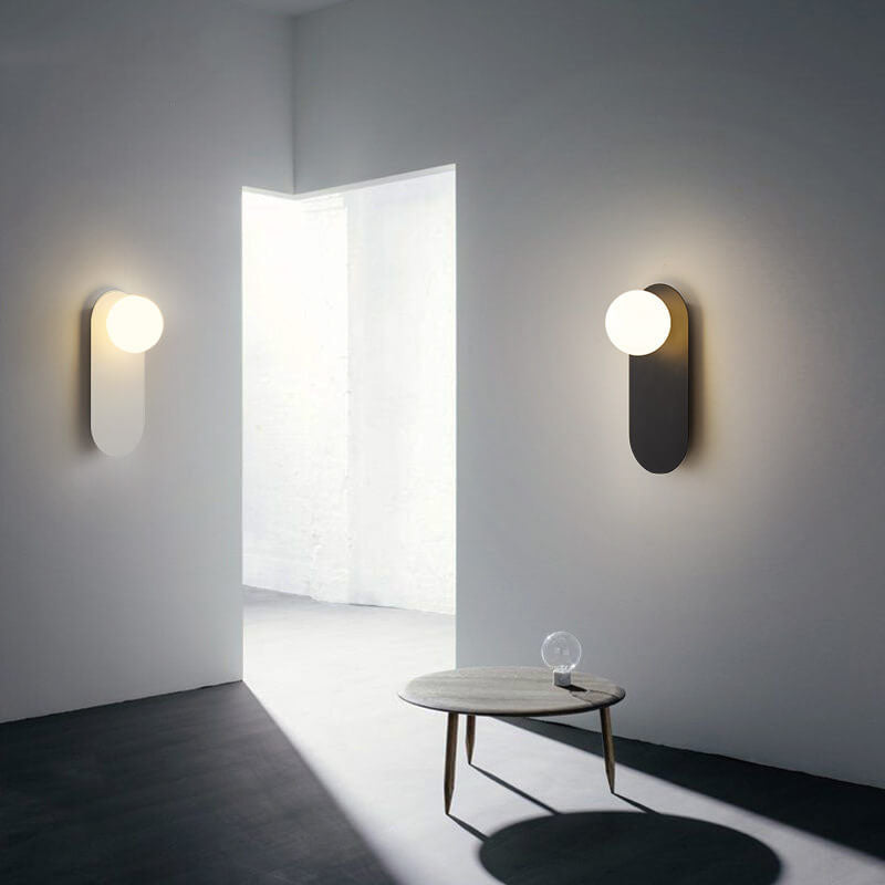 Nowoczesny kinkiet LED pierścieniowy, elegancka lampa ścienna do salonu i sypialni.