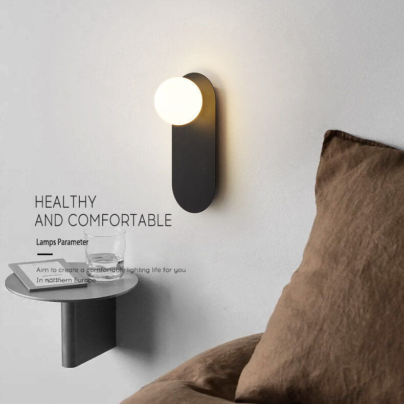 Lampa LED ścienna, pierścieniowy kinkiet, nowoczesne oświetlenie do salonu i sypialni.