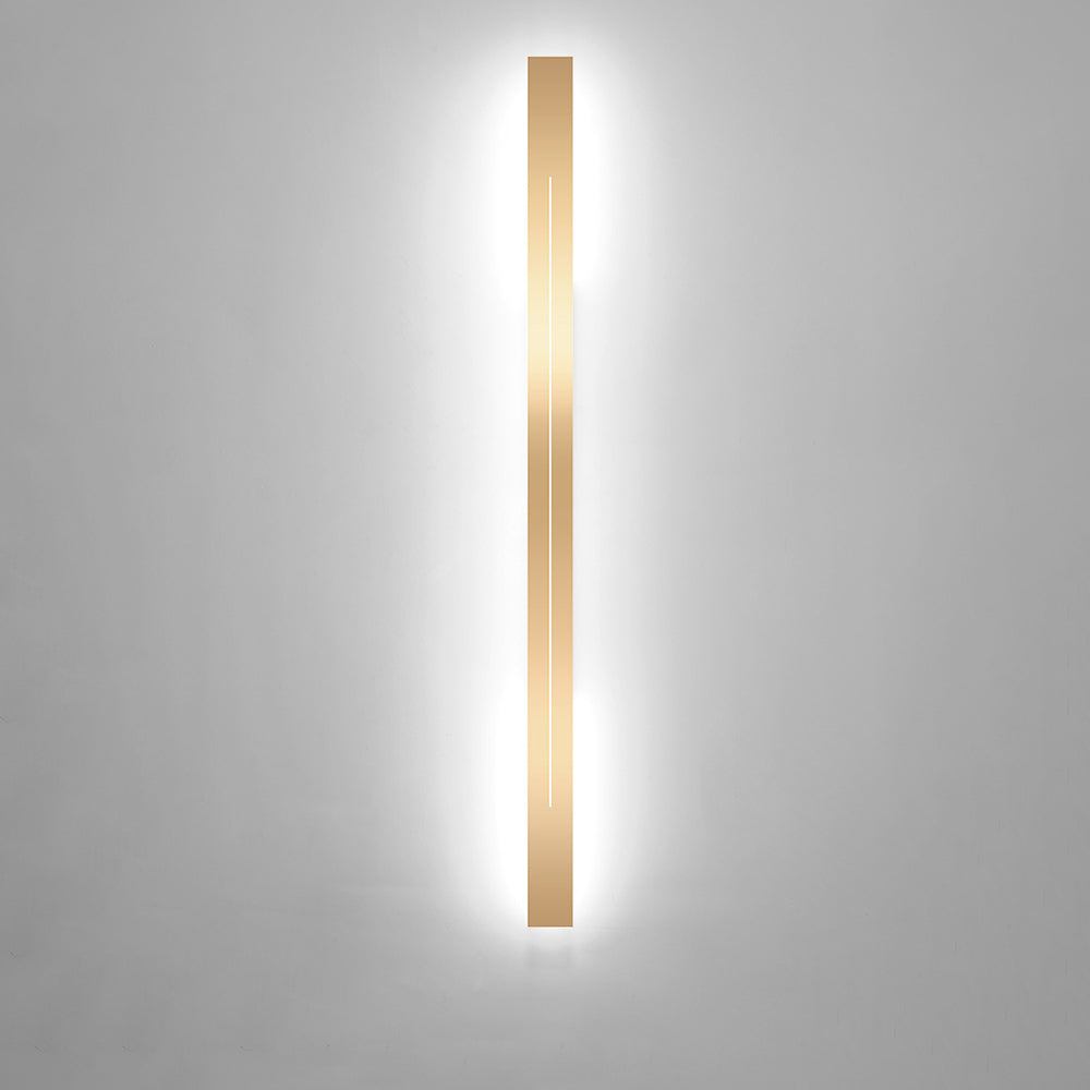 Nowoczesne oświetlenie LED, czarny kinkiet, do salonu i sypialni, design.