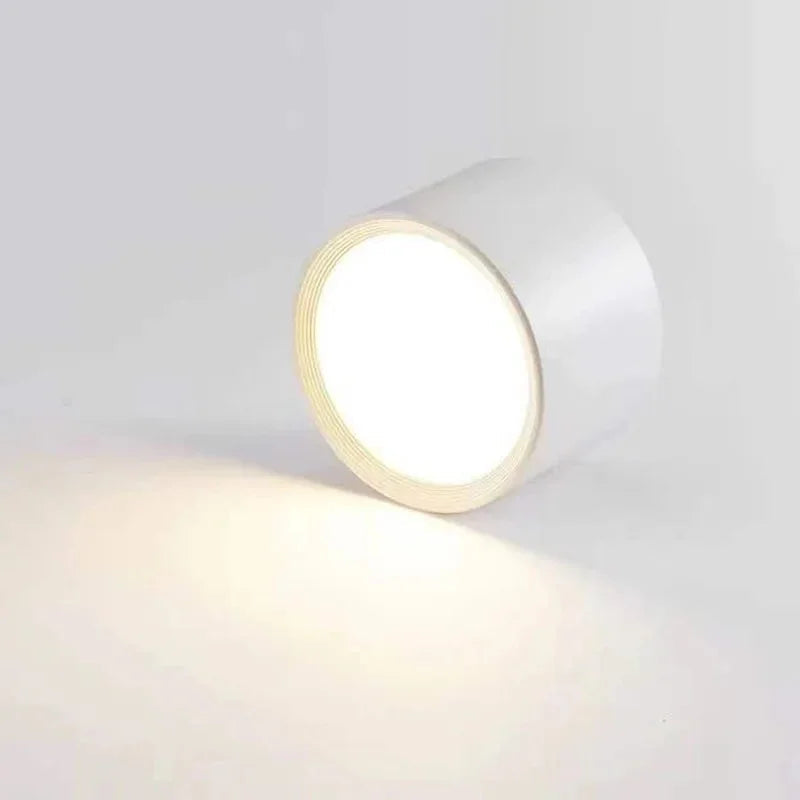 Minimalistyczny spot LED. Nowoczesna lampa sufitowa z regulowanym światłem, idealna do kuchni i jadalni.