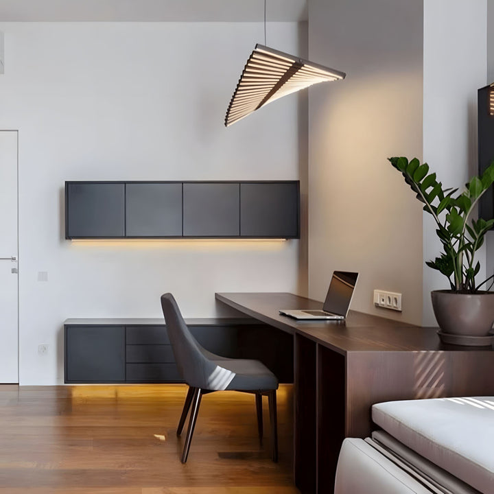 Żyrandol LED DNA o strukturze molekularnej, nowoczesna lampa sufitowa. Designerskie oświetlenie salonu.