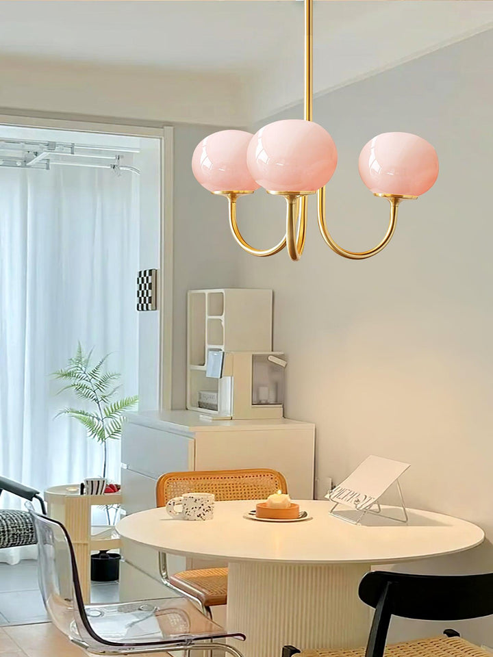 Sufitowa lampa regulowana, biała, nowoczesna, do jadalni, minimalistyczna.