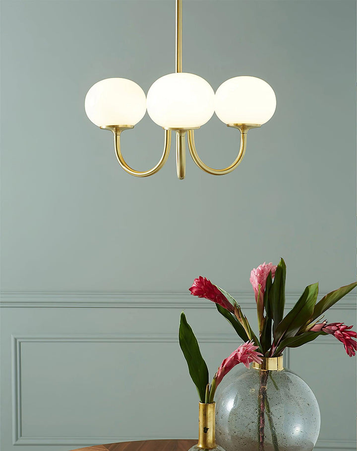 Regulowana lampa sufitowa, designerska, wielopunktowa, do kuchni.