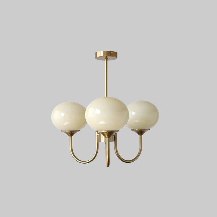 Designerska lampa, regulowana, miedziana, do sypialni, z ramionami.