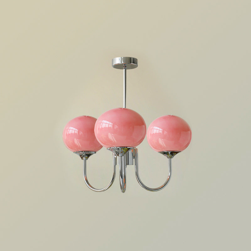 Nowoczesna lampa, biała, regulowana, do jadalni, designerska.