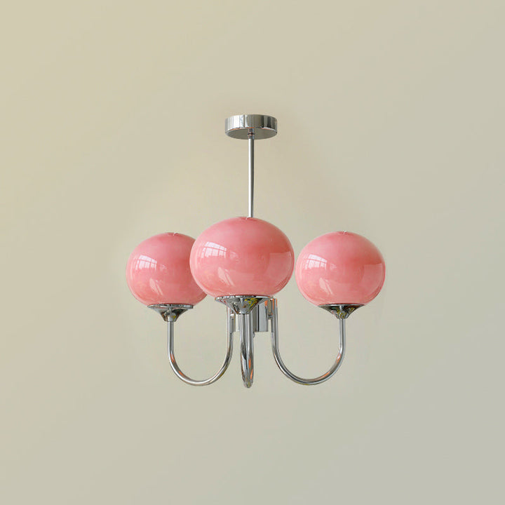 Nowoczesna lampa, biała, regulowana, do jadalni, designerska.