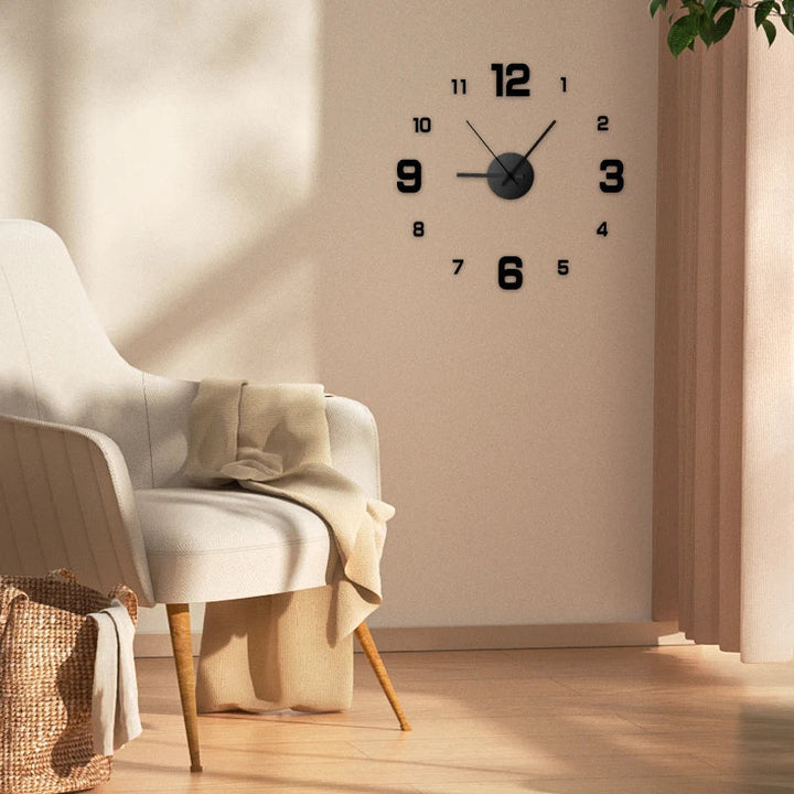 Zegar ścienny DIY akrylowy do samodzielnego montażu. Stwórz unikalną, nowoczesną dekorację home decor.