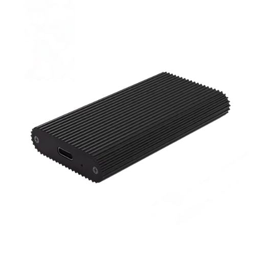 Solidna obudowa M.2 SSD USB-C. Akcesorium komputerowe do bezpiecznego przechowywania danych na dysku zewnętrznym.