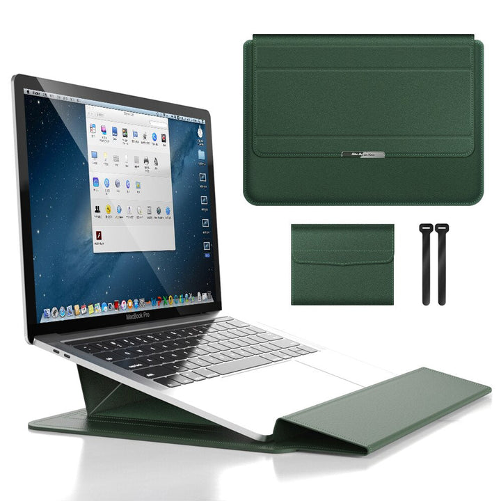 Stylowa torba na laptopa 2w1: ochrona i podstawka. Klucz do mobilnego biura i komfortu pracy.