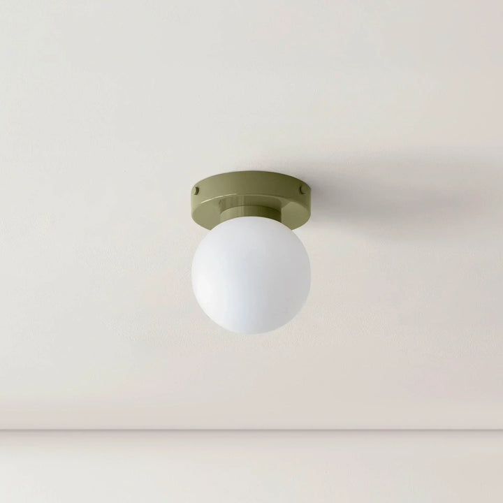 Przytulne oświetlenie ścienne LED, skandynawski design, okrągły kinkiet do domu.