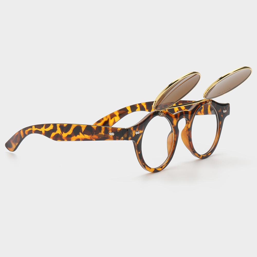 Okulary przeciwsłoneczne z podwójną soczewką, ochrona UV400, unisex.