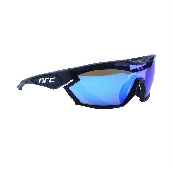 Okulary rowerowe unisex z jasnymi wymiennymi soczewkami dla optymalnej widoczności i ochrony oczu w każdych warunkach.