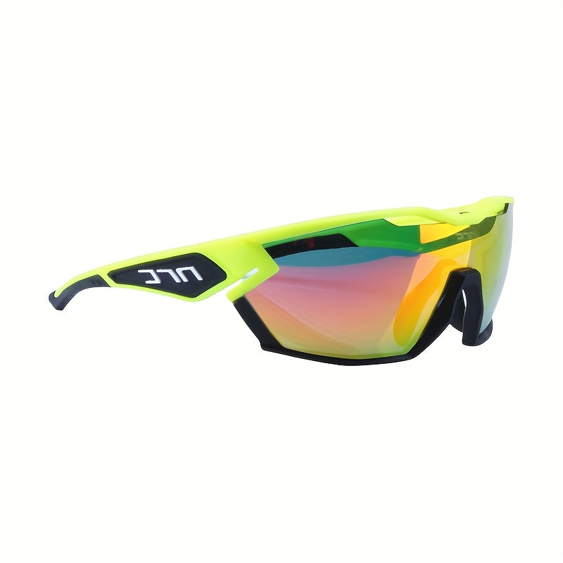 Wszechstronne okulary sportowe unisex z wymiennymi soczewkami, doskonałe do jazdy na rowerze, biegania i outdooru.