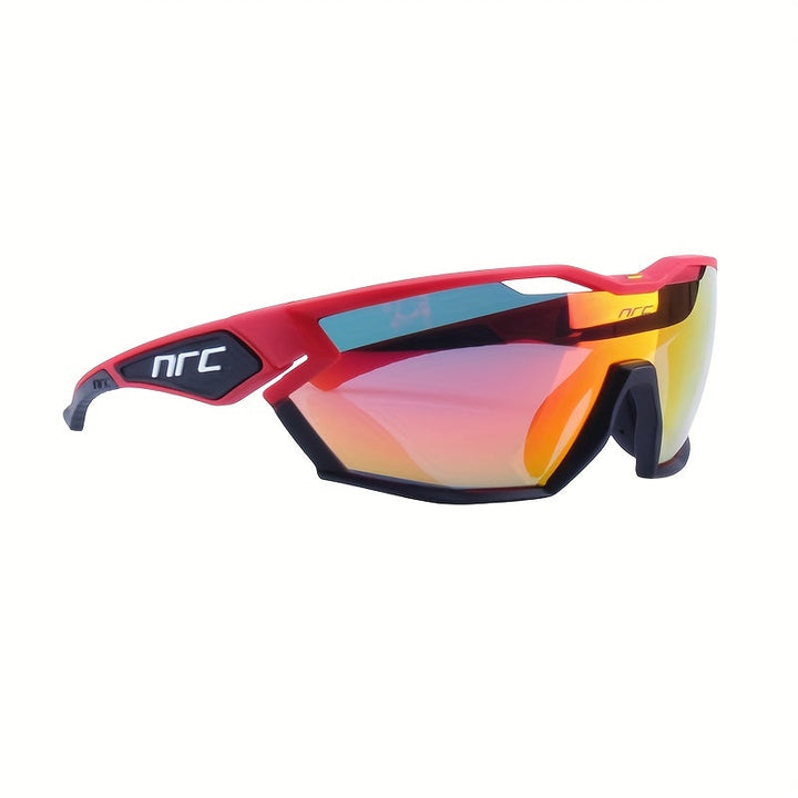 Eleganckie i lekkie okulary rowerowe unisex z wygodnym dopasowaniem, dla maksymalnego komfortu podczas aktywności.