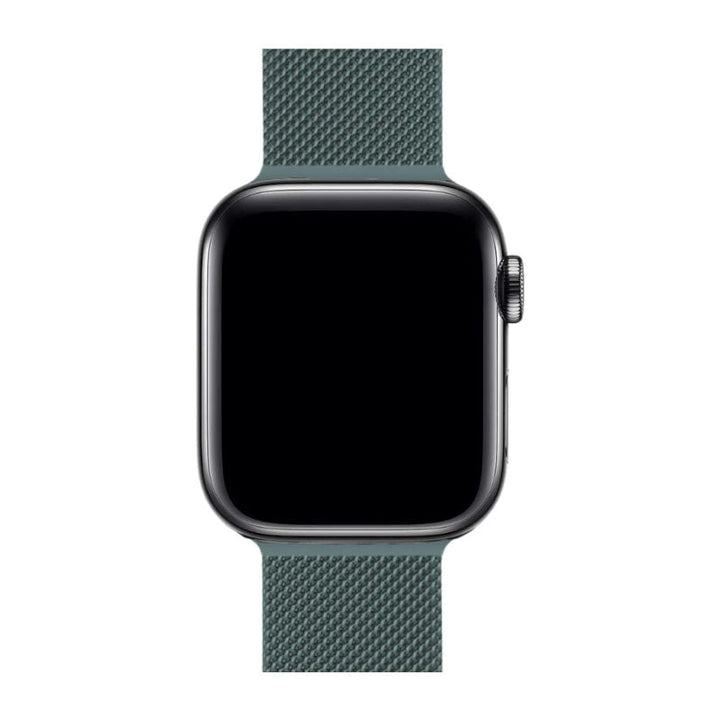 Czarna bransoleta Milanese Loop o wysokiej odporności na zarysowania