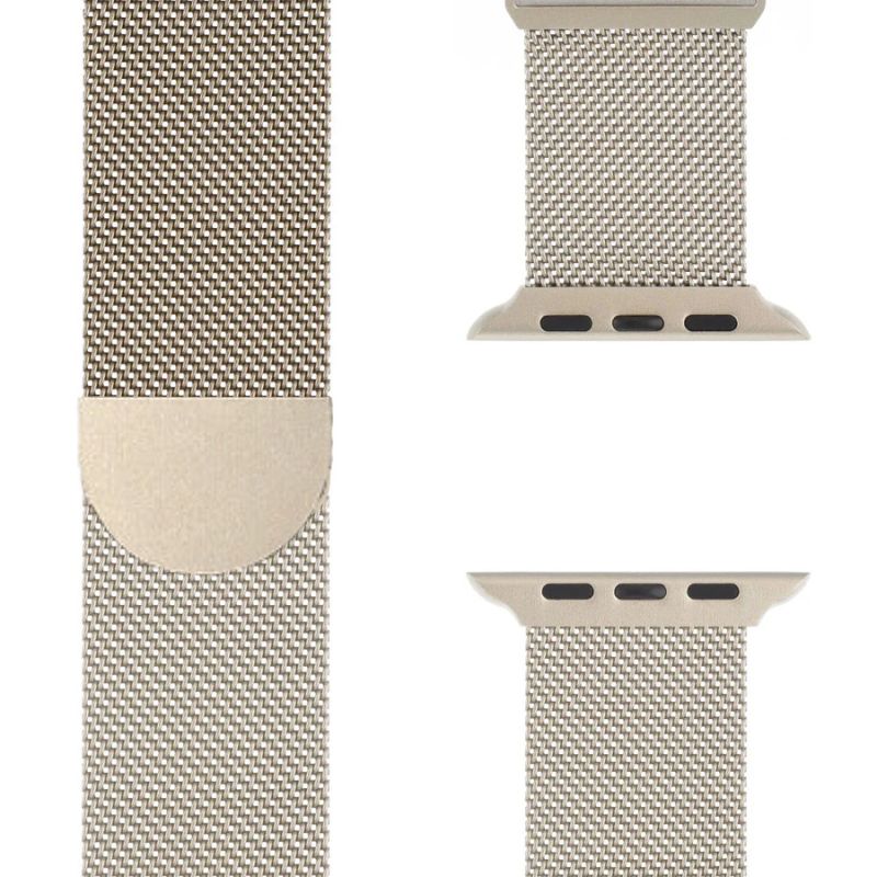 Bransoleta magnetyczna ze stali nierdzewnej do Apple Watch o gładkiej strukturze