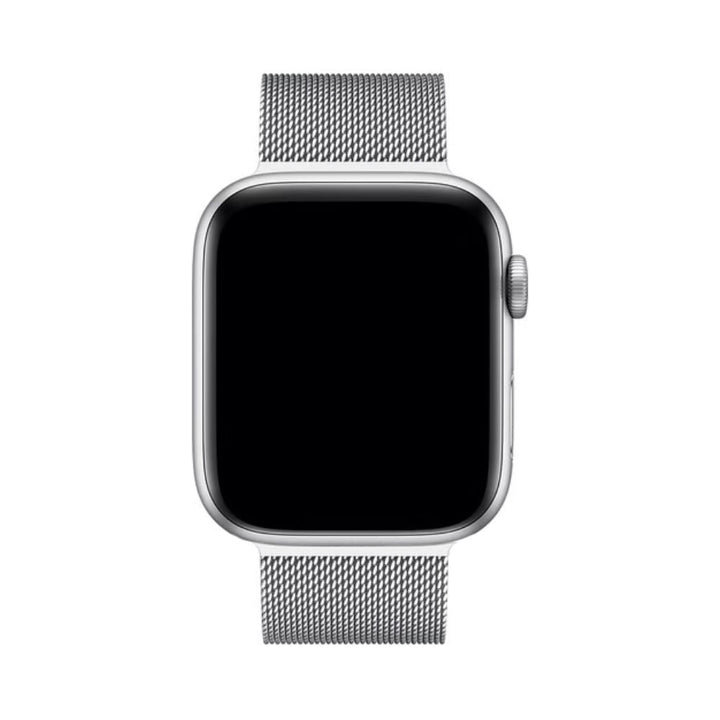 Nowoczesny pasek ze stali nierdzewnej typu mesh do zegarka Apple Watch