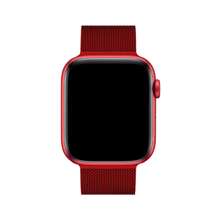 Stylowy pasek do smartwatcha Apple Watch pleciony ze stali nierdzewnej