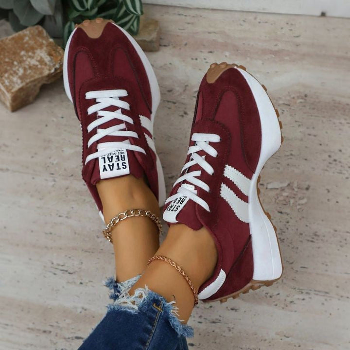 Damskie ortopedyczne sneakersy Petra w odcieniu granatowym