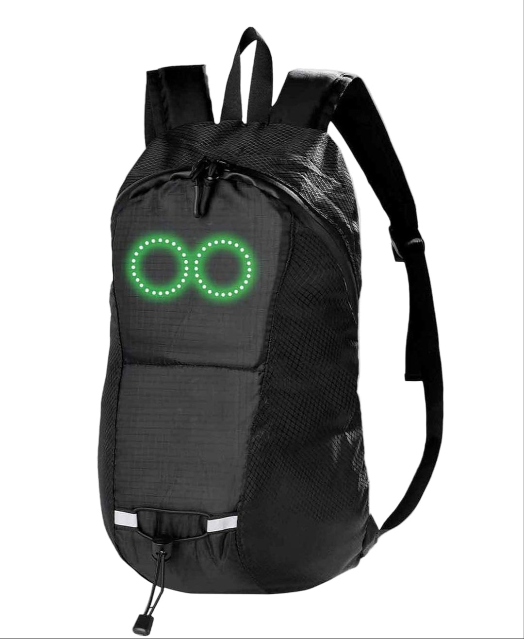 Plecak LED Nexora: unikatowy design, wodoodporny materiał, audio-reaktywne oświetlenie na noc.
