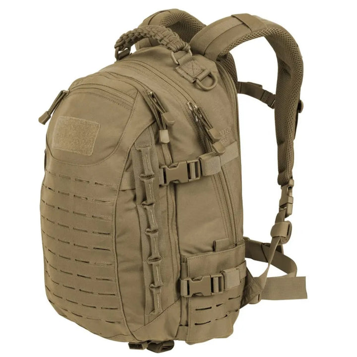 Plecak taktyczny TrailForce Explorer z wodoodpornego nylonu. Odporny na warunki outdoorowe, idealny na camping.