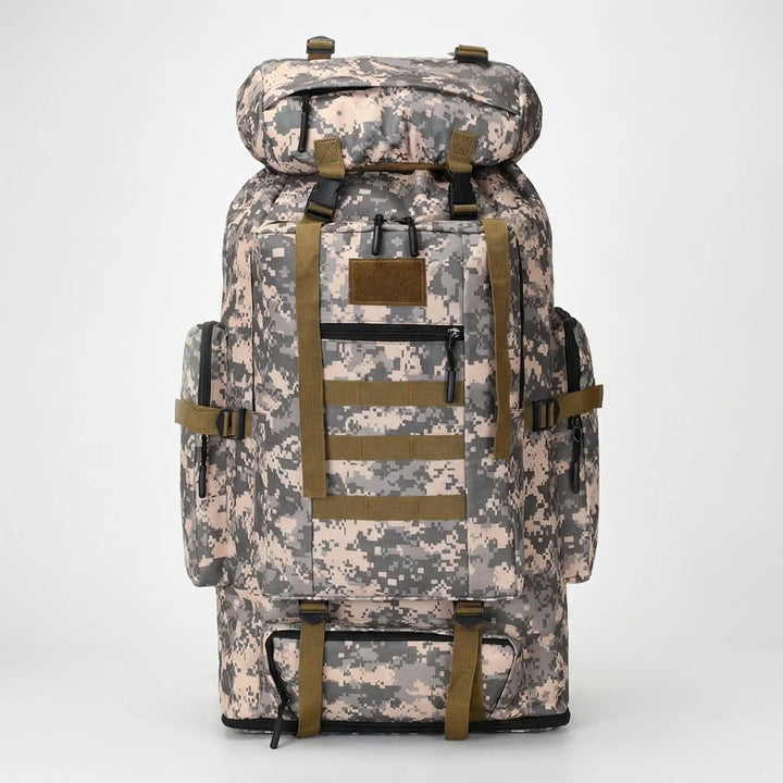 Profil plecaka wyprawowego 80L/100L. Idealny na długie wyprawy turystyczne, survival i trekking.
