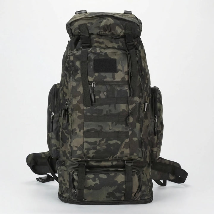 Plecak taktyczny outdoor 80L/100L. Niezbędny do trekkingu i survivalu na długie wyprawy.