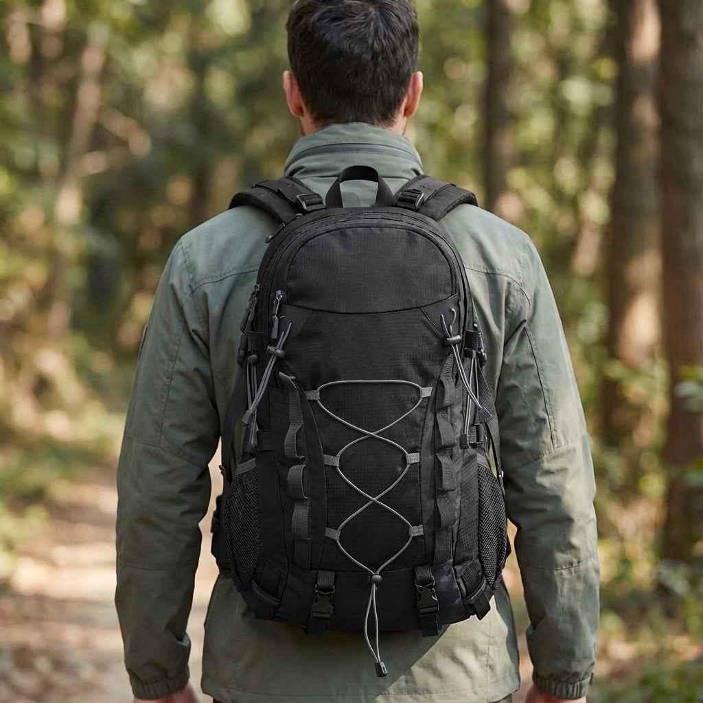 Pojemny plecak turystyczny Packnova, idealny na trekking i długie wędrówki, zapewnia komfort na szlaku.