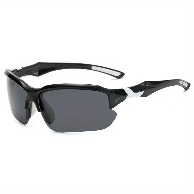 Czarne polaryzacyjne okulary sportowe AdventureVision z szarymi soczewkami