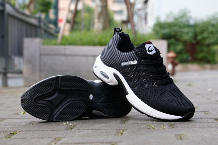 Lekkie buty sportowe męskie w dynamicznej, sportowej stylizacji