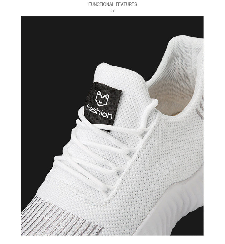 Szare męskie sneakersy do biegania i na siłownię
