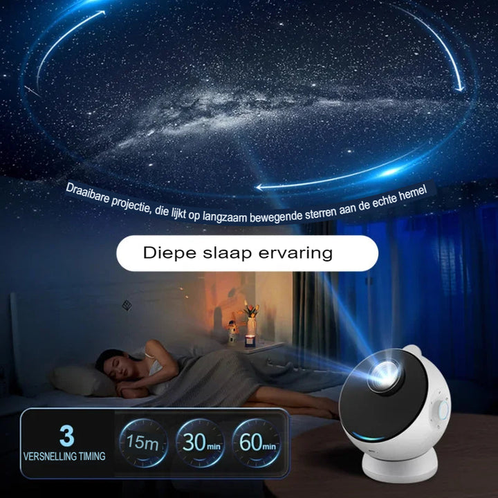 Lampka nocna projektor Galaxy gwiazd dla dzieci, dekoracja pokoju dziecięcego z efektem gwiezdnego nieba.