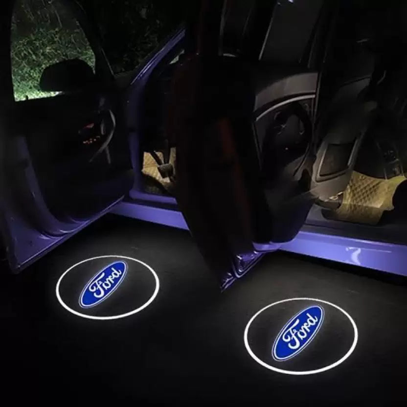 Kompaktowy projektor logo LED do oświetlenia drzwi, gadżet do modyfikacji samochodu i stylowa lampa LED.