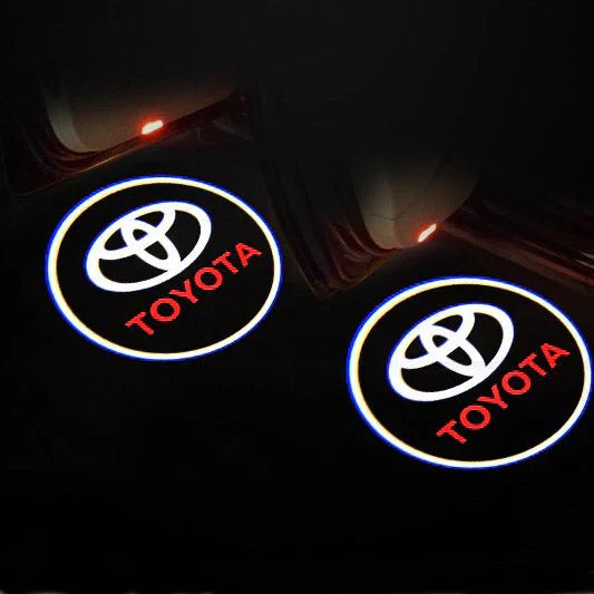 Akcesoria do oświetlenia drzwi: projektor LED z logo, światło powitalne, personalizacja auta, tuning wizualny.