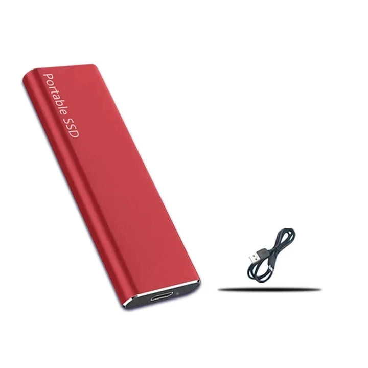 Wydajny dysk zewnętrzny SSD 1TB, doskonały do szybkiego zapisu i dostępu do danych.