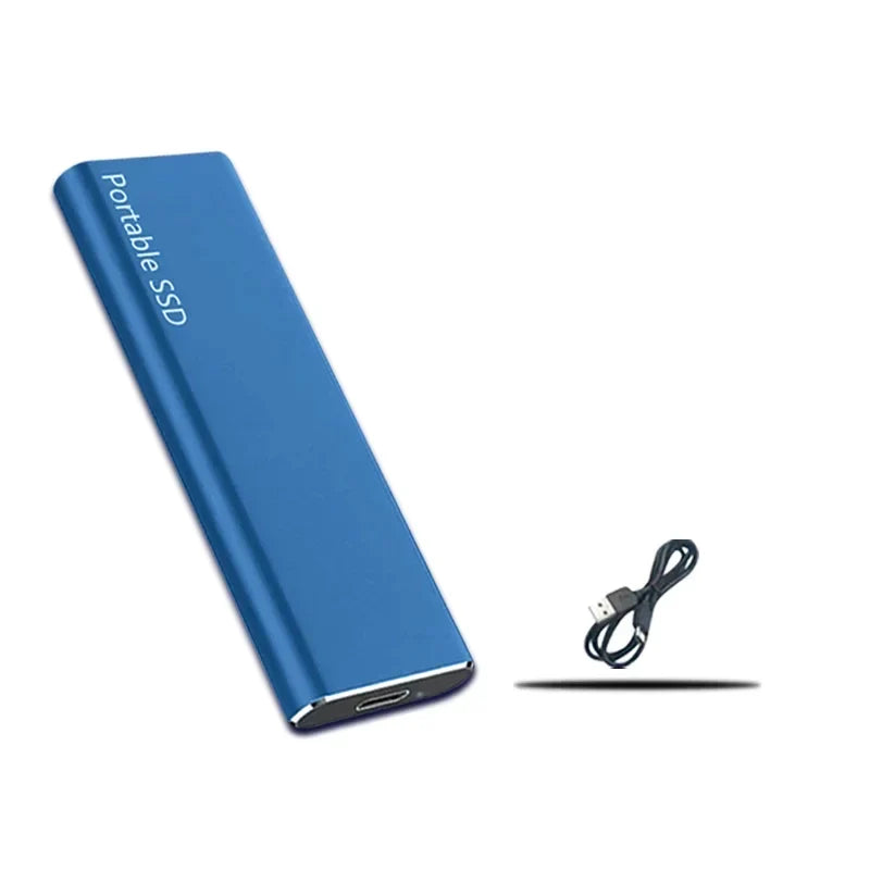 Kompaktowy dysk przenośny SSD 1TB USB-C, niezawodny dla dużej pojemności i szybkiego działania.