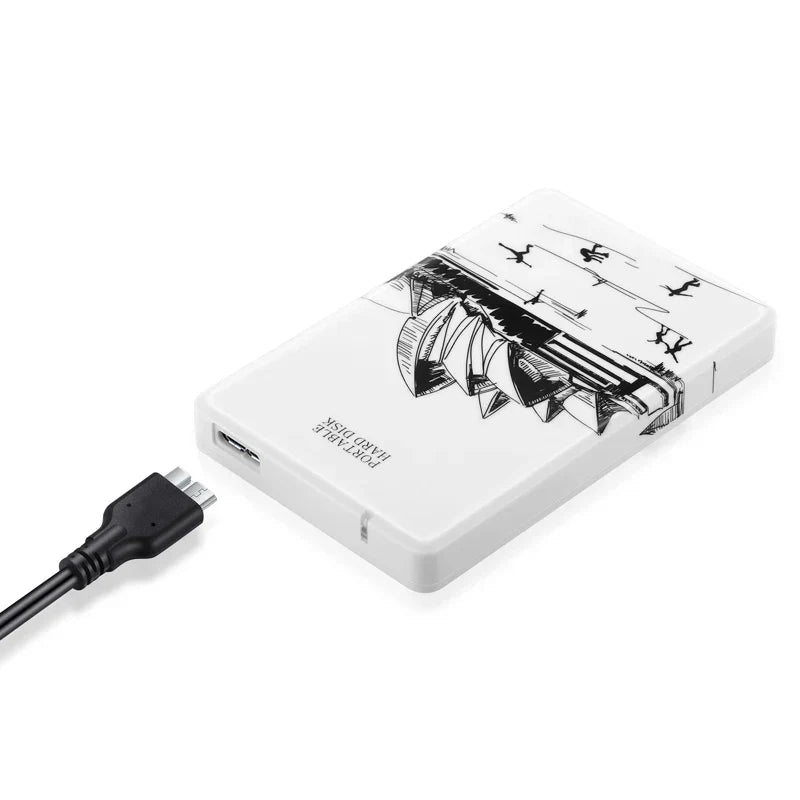 Uniwersalny przenośny dysk zewnętrzny USB 3.0 HDD. Rozszerzenie pamięci dla laptopów i PC.