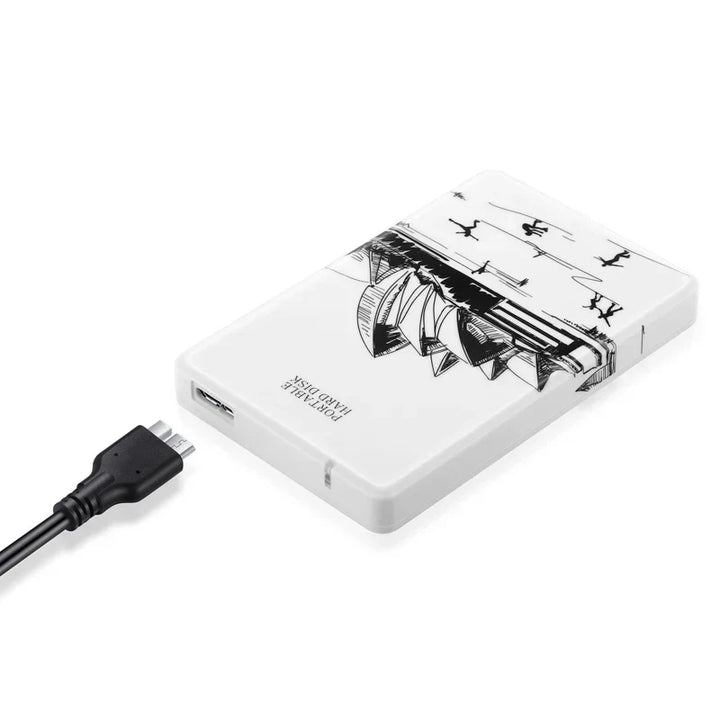 Uniwersalny przenośny dysk zewnętrzny USB 3.0 HDD. Rozszerzenie pamięci dla laptopów i PC.