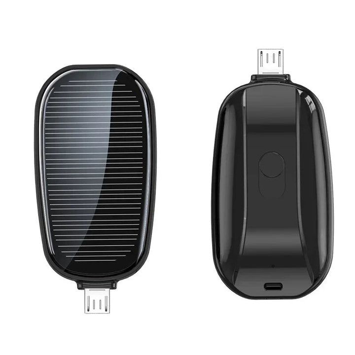 Wytrzymały powerbank solarny do outdooru, z uniwersalnym ładowaniem USB. Must-have dla miłośników przyrody.