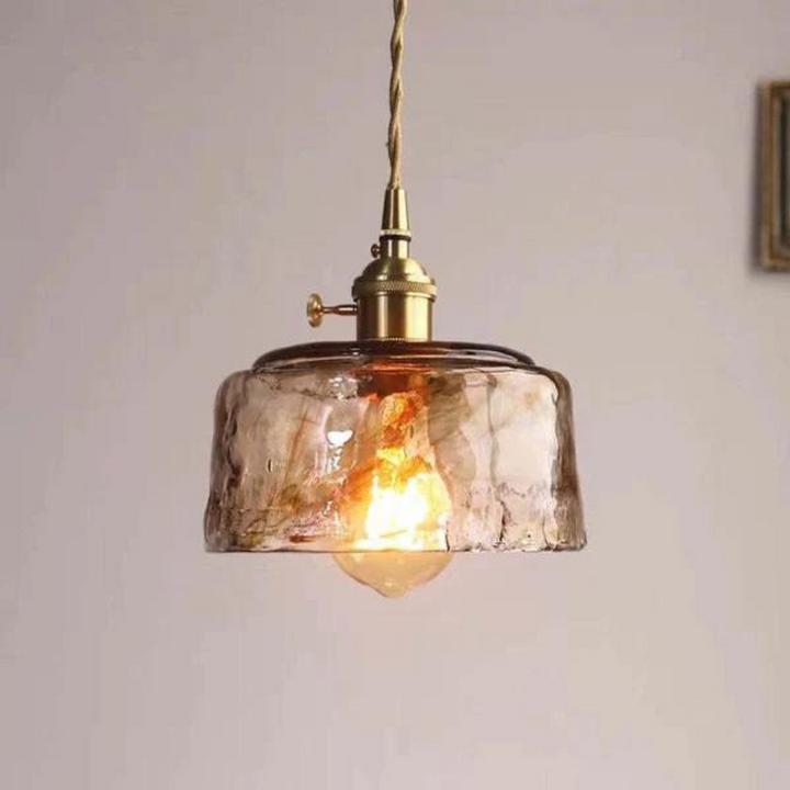 Wiszaca lampa LED Jasper o unikalnym designie vintage