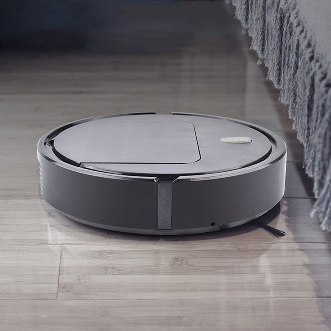 Robot mopujący 3w1 skutecznie myje panele w kuchni. Inteligentny robot sprzątający zapewnia lśniące podłogi.