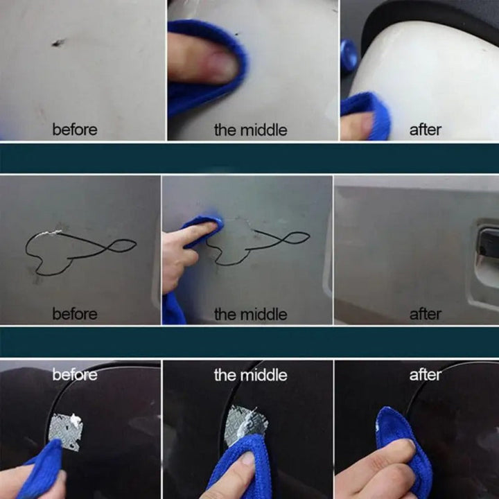 Auto detailing: środek do usuwania głębokich rys i odnowy lakieru pojazdu.